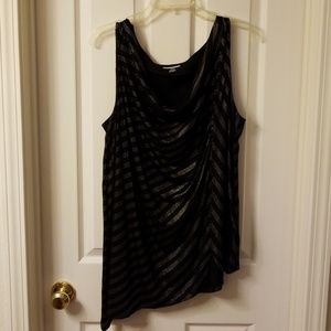 NWOT LANE BRYANT GOLD EMBELLISHED BLOUSE